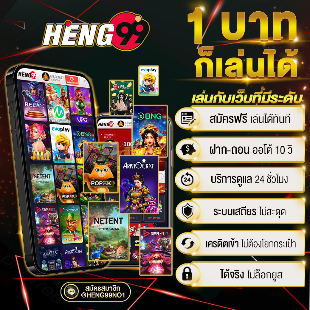 เกมสล็อตแตกง่ายเล่นที่ Heng99 -"Easy to crack slot games to play at Heng99"